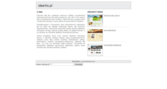 Desktop Screenshot of ideartis.pl